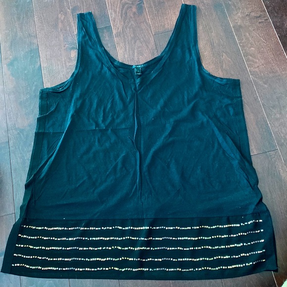 J. Crew embellished tank - Picture 1 of 2